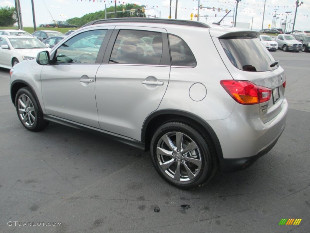 Quick Silver Metallic 2013 Mitsubishi Outlander Sport LE AWD Exterior Photo #83436934