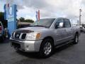 2006 Radiant Silver Nissan Titan LE Crew Cab  photo #4