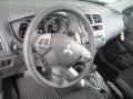 2013 Quick Silver Metallic Mitsubishi Outlander Sport LE AWD  photo #14