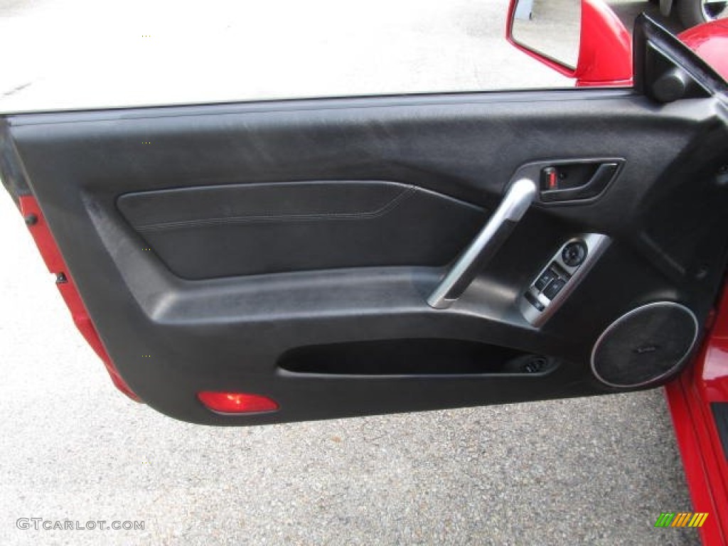 2003 Tiburon GT V6 - Rally Red / Black photo #11