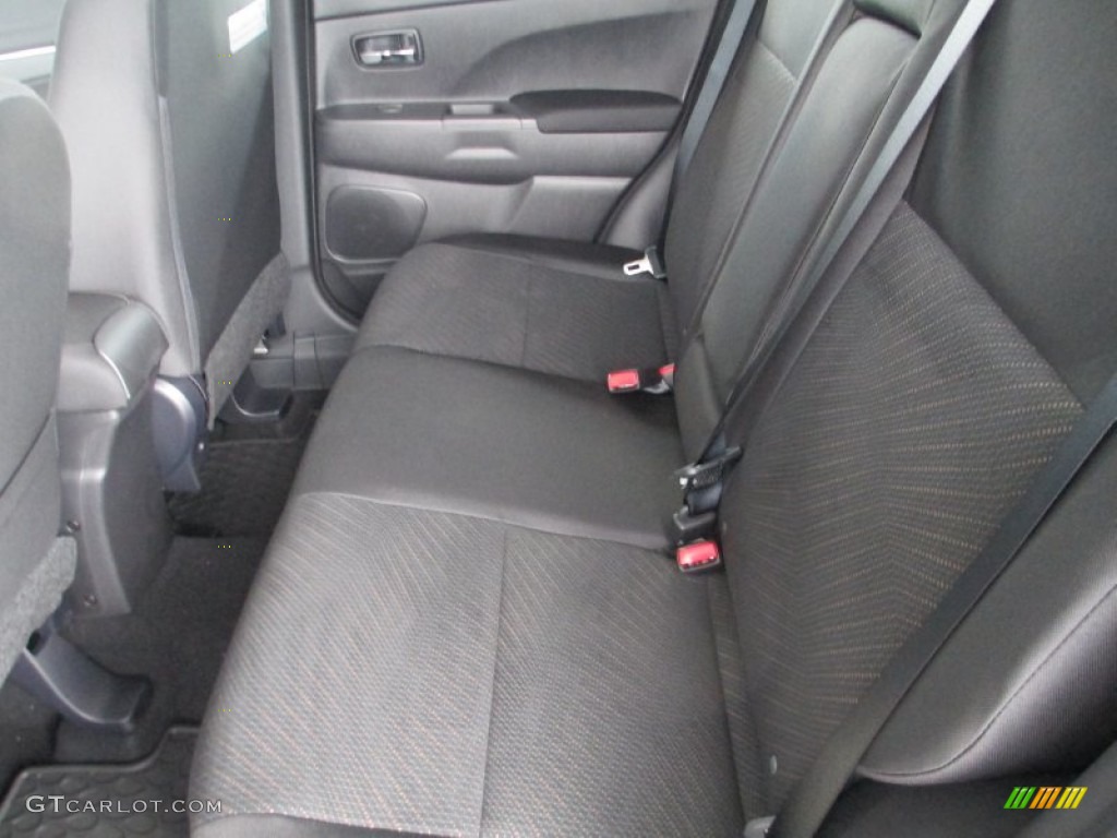 2013 Mitsubishi Outlander Sport LE AWD Rear Seat Photo #83437468