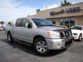 2006 Radiant Silver Nissan Titan LE Crew Cab  photo #24