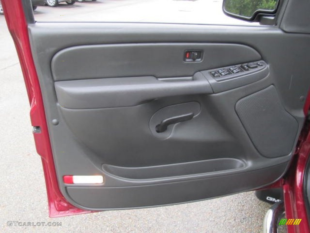 2006 Sierra 1500 SLE Crew Cab 4x4 - Sport Red Metallic / Dark Pewter photo #12