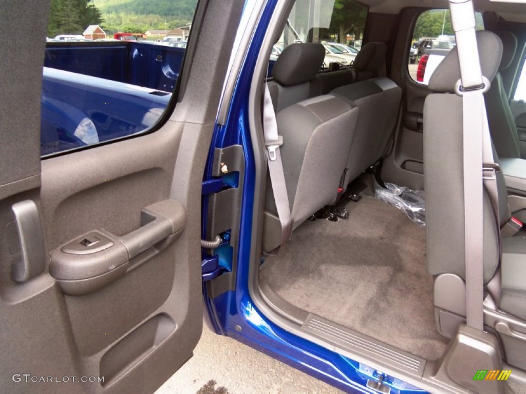 2013 Silverado 1500 LT Extended Cab 4x4 - Blue Topaz Metallic / Ebony photo #21