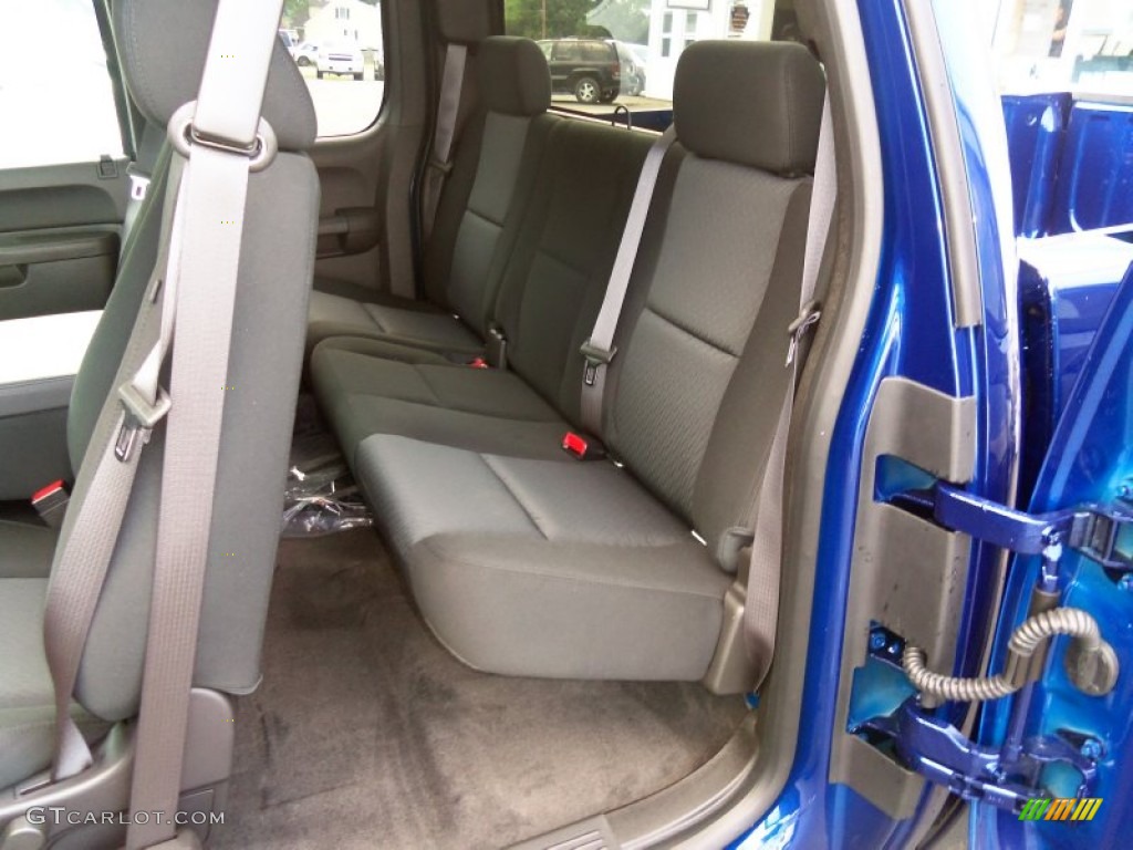 2013 Silverado 1500 LT Extended Cab 4x4 - Blue Topaz Metallic / Ebony photo #23
