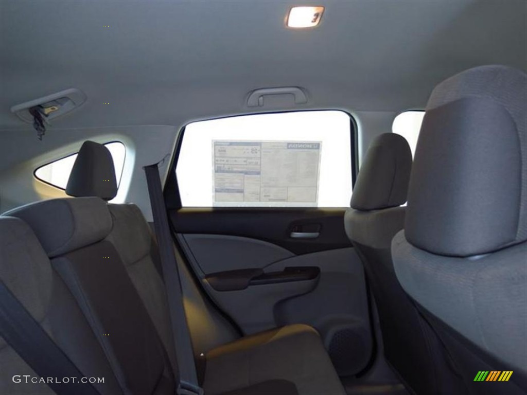 2013 CR-V LX AWD - Twilight Blue Metallic / Gray photo #8