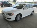 2013 Wicked White Metallic Mitsubishi Lancer ES  photo #3