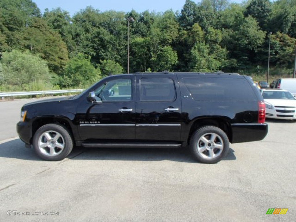 Black 2014 Chevrolet Suburban LTZ 4x4 Exterior Photo #83438344