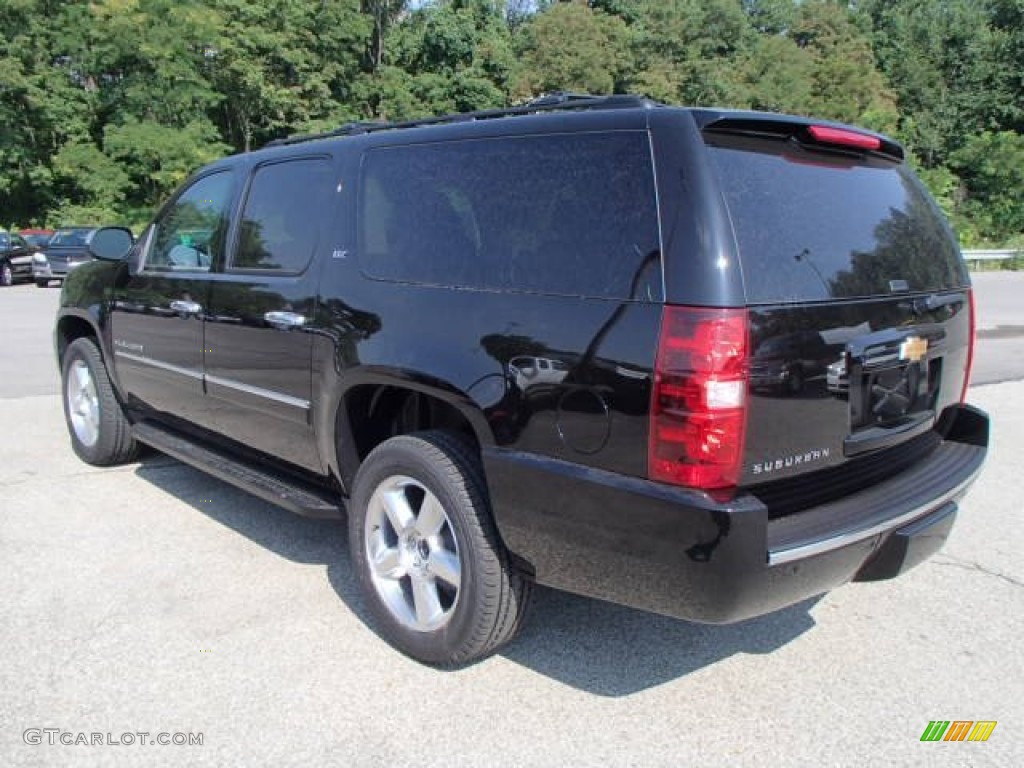 Black 2014 Chevrolet Suburban LTZ 4x4 Exterior Photo #83438364