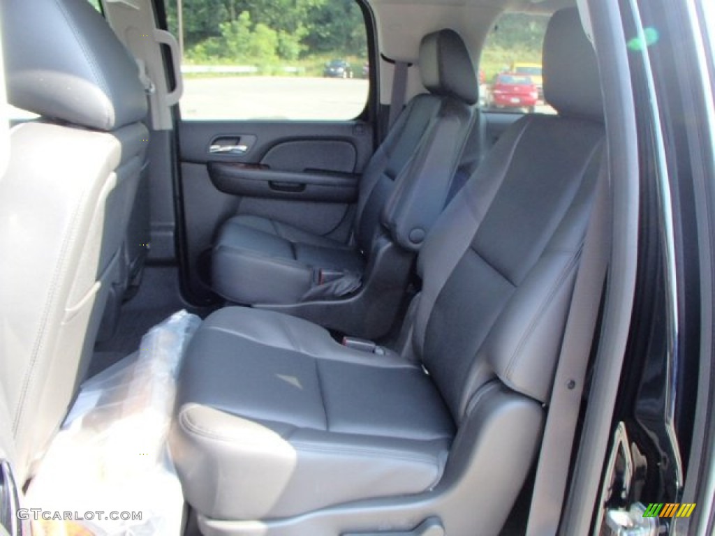 Ebony Interior 2014 Chevrolet Suburban LTZ 4x4 Photo #83438467