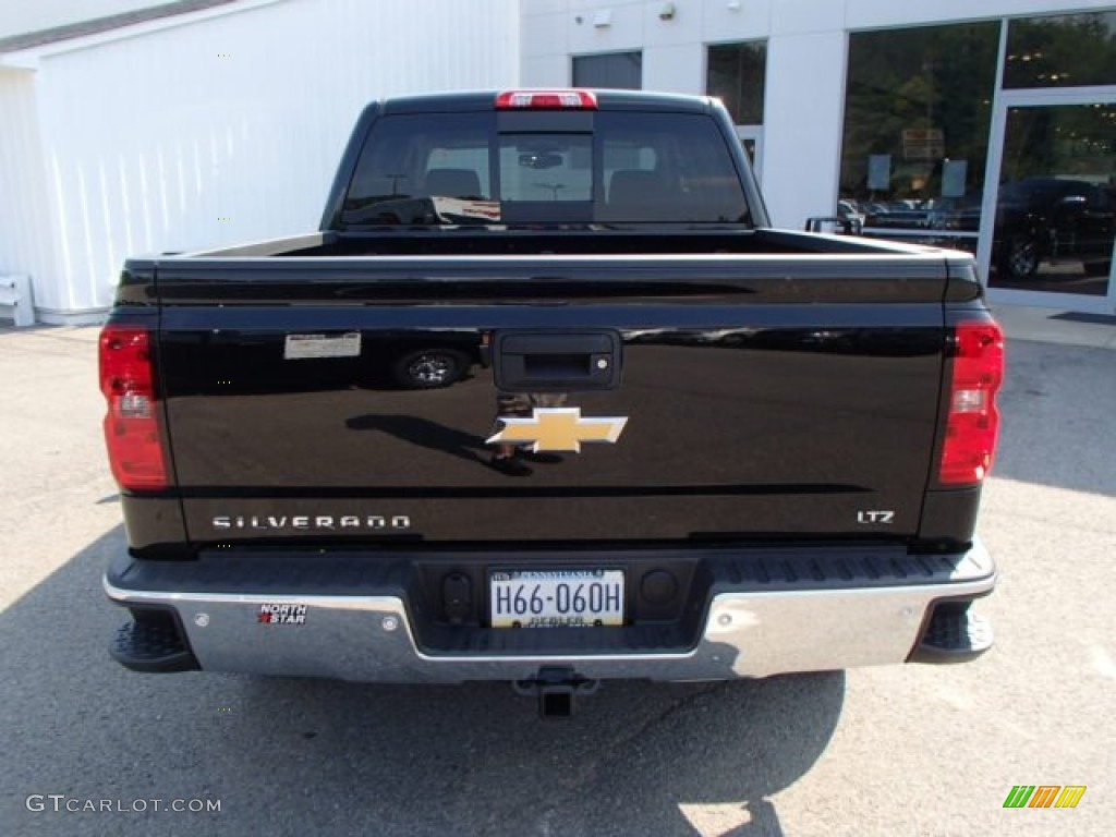 2014 Silverado 1500 LTZ Z71 Crew Cab 4x4 - Black / Jet Black photo #7