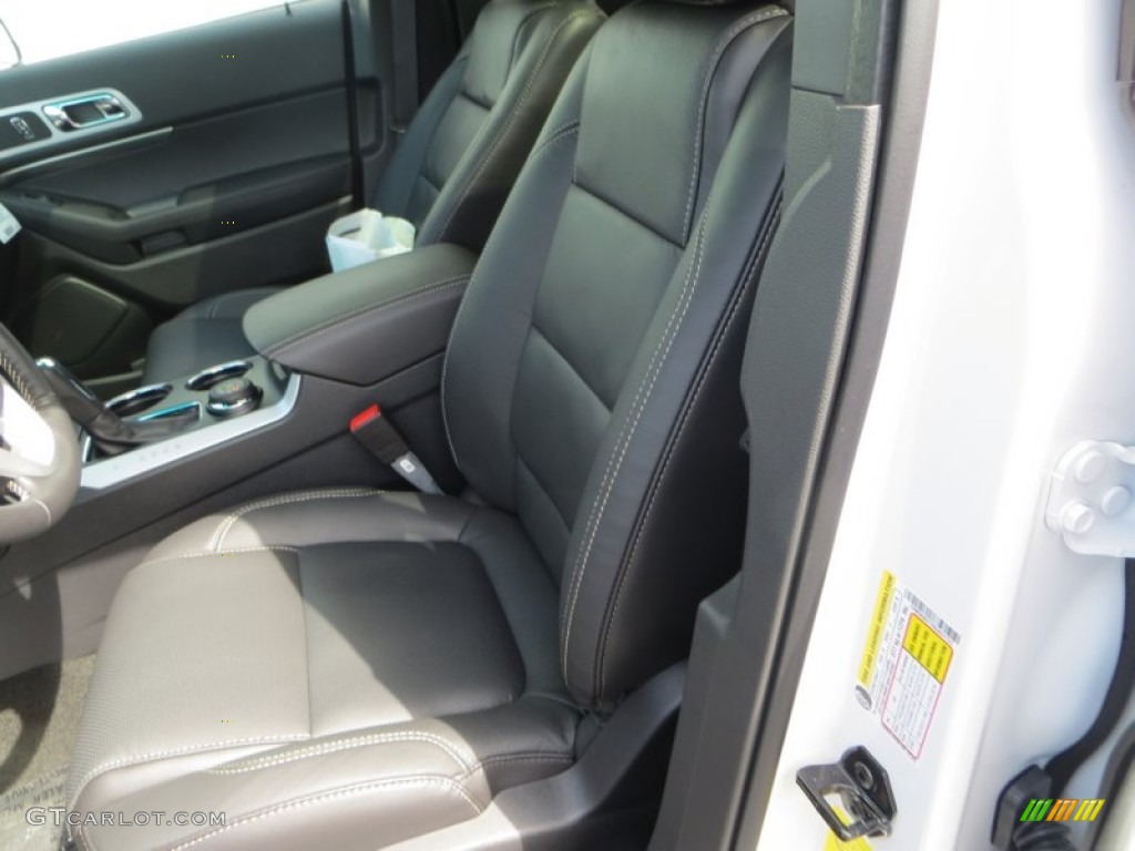 2014 Explorer Sport 4WD - White Platinum / Charcoal Black photo #25