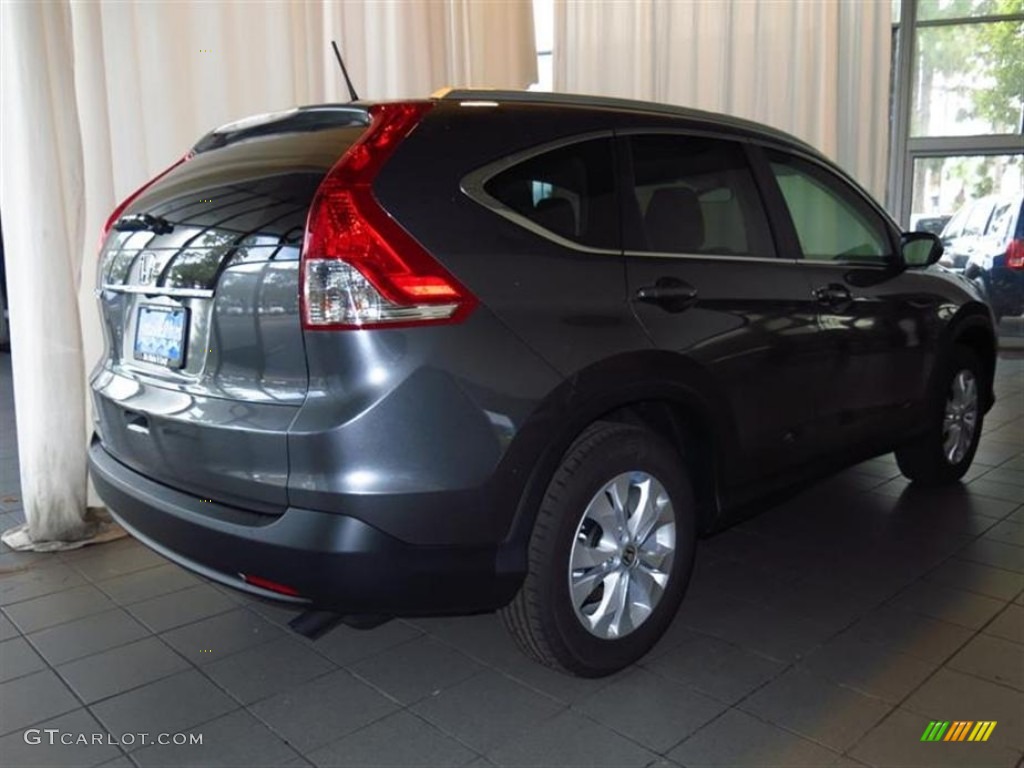 2013 CR-V EX-L - Polished Metal Metallic / Gray photo #3