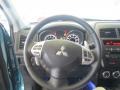 2013 Mitsubishi Outlander Sport Black Interior Steering Wheel Photo