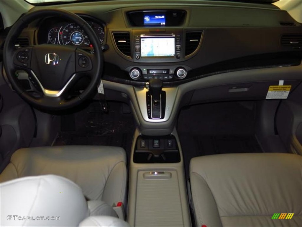 2013 CR-V EX-L - Polished Metal Metallic / Gray photo #4