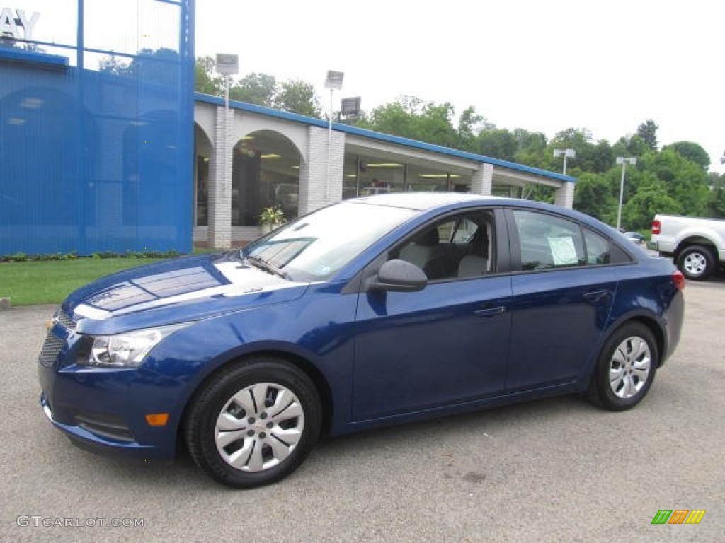 2013 Cruze LS - Blue Topaz Metallic / Jet Black/Medium Titanium photo #1