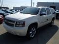 White Diamond Tricoat - Suburban LTZ 4x4 Photo No. 4
