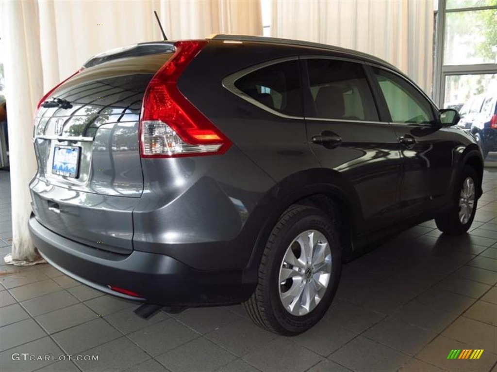 2013 CR-V EX-L - Polished Metal Metallic / Gray photo #3