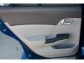 2012 Dyno Blue Pearl Honda Civic EX Sedan  photo #25