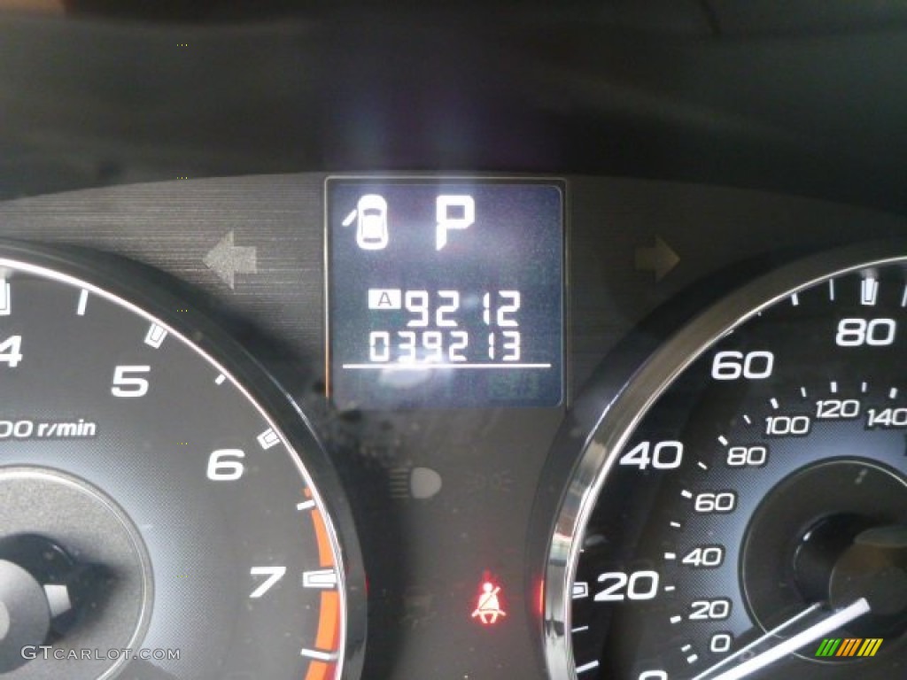 2011 Outback 2.5i Limited Wagon - Graphite Gray Metallic / Off Black photo #9