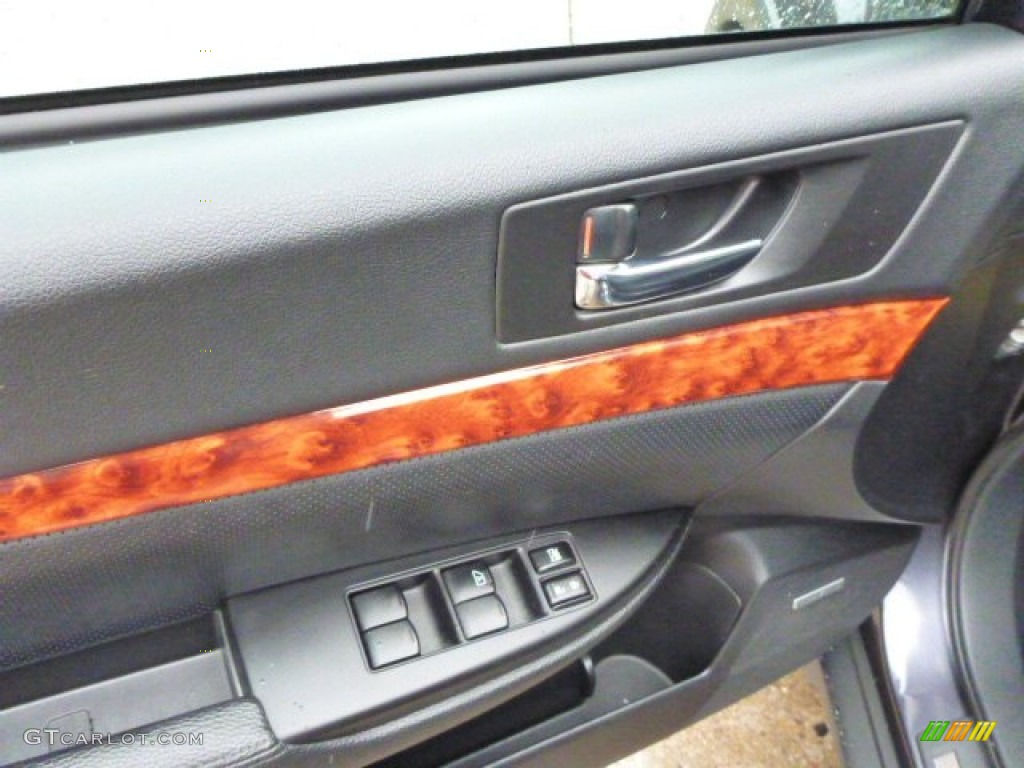 2011 Outback 2.5i Limited Wagon - Graphite Gray Metallic / Off Black photo #14