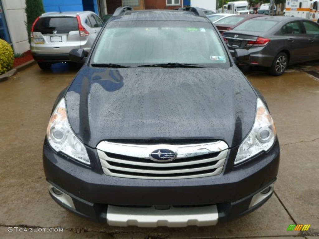 2011 Outback 2.5i Limited Wagon - Graphite Gray Metallic / Off Black photo #19