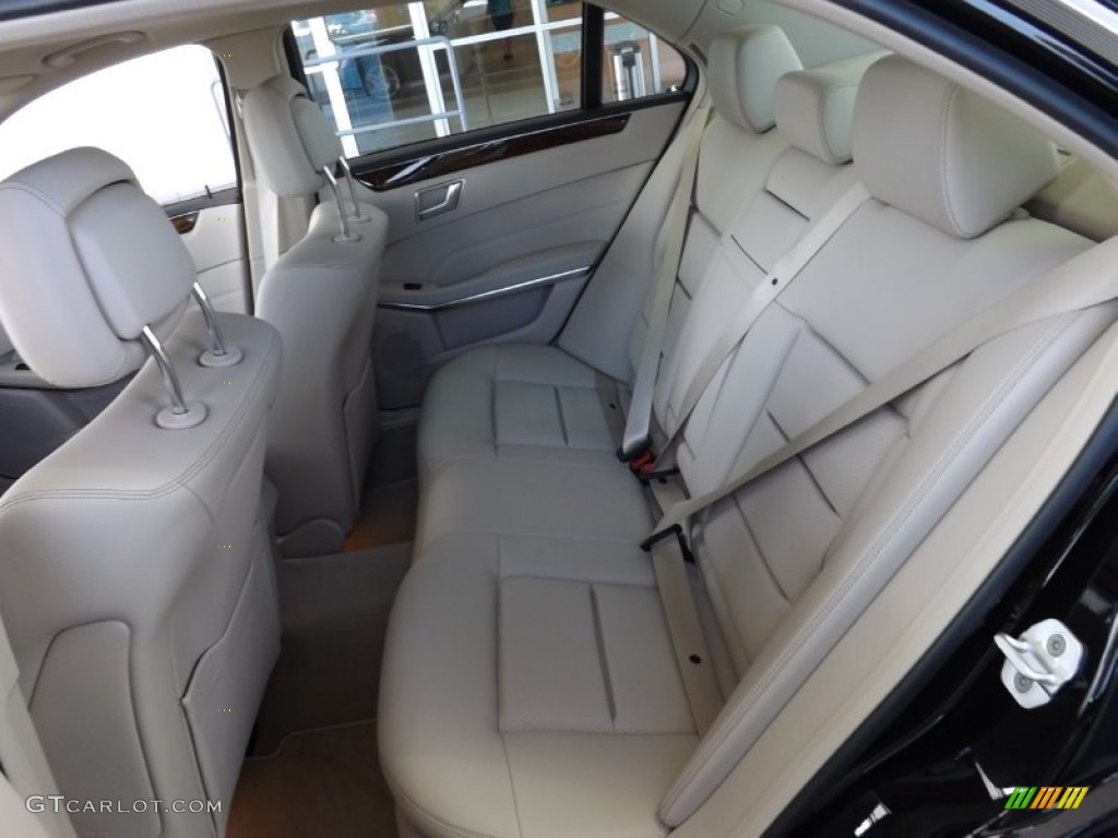 2014 E 350 4Matic Sport Sedan - Black / Silk Beige/Espresso Brown photo #6