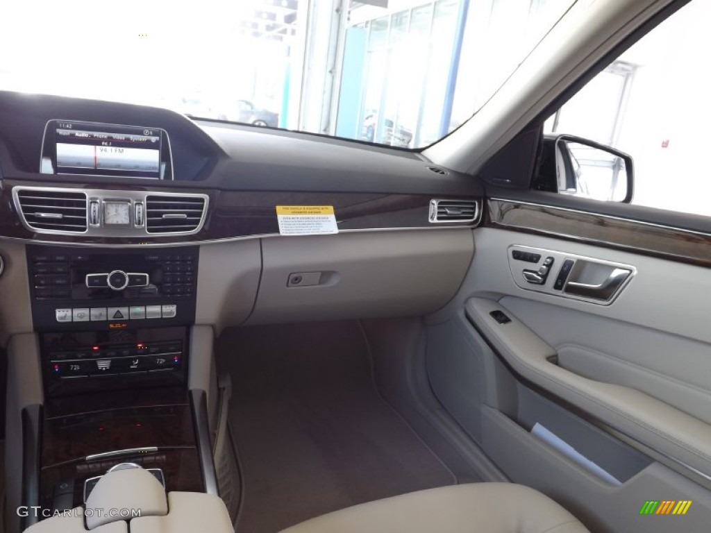 2014 E 350 4Matic Sport Sedan - Black / Silk Beige/Espresso Brown photo #8