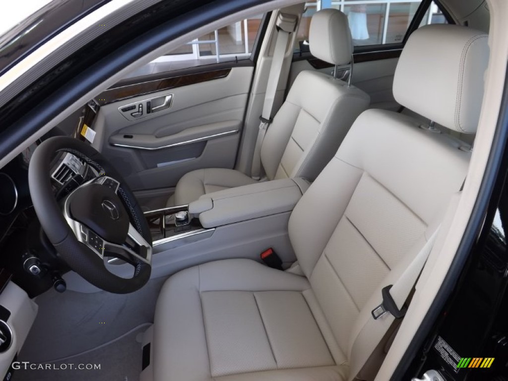 2014 E 350 4Matic Sport Sedan - Black / Silk Beige/Espresso Brown photo #11