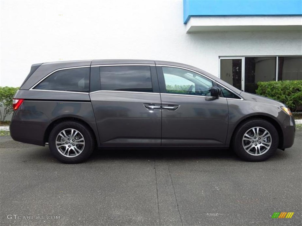 2013 Odyssey EX - Smokey Topaz Metallic / Truffle photo #2