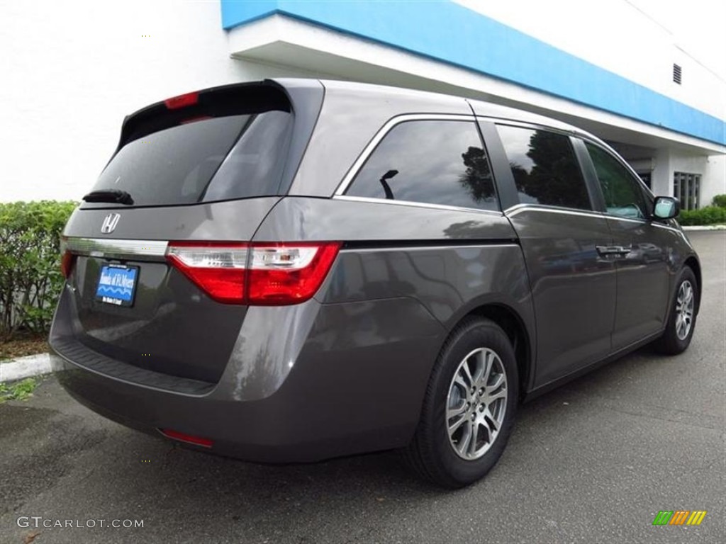 2013 Odyssey EX - Smokey Topaz Metallic / Truffle photo #3