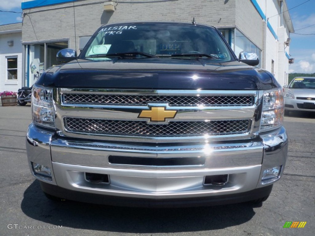 2013 Silverado 1500 LT Extended Cab 4x4 - Black / Ebony photo #2