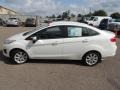 2011 Oxford White Ford Fiesta SE Sedan  photo #2