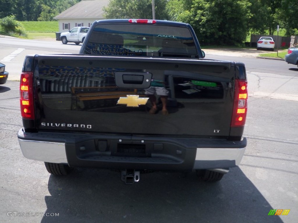 2013 Silverado 1500 LT Extended Cab 4x4 - Black / Ebony photo #6