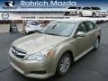 2010 Harvest Gold Metallic Subaru Legacy 2.5i Premium Sedan  photo #1