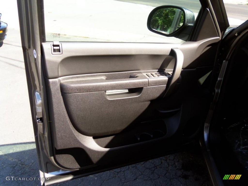 2013 Silverado 1500 LT Extended Cab 4x4 - Graystone Metallic / Ebony photo #23