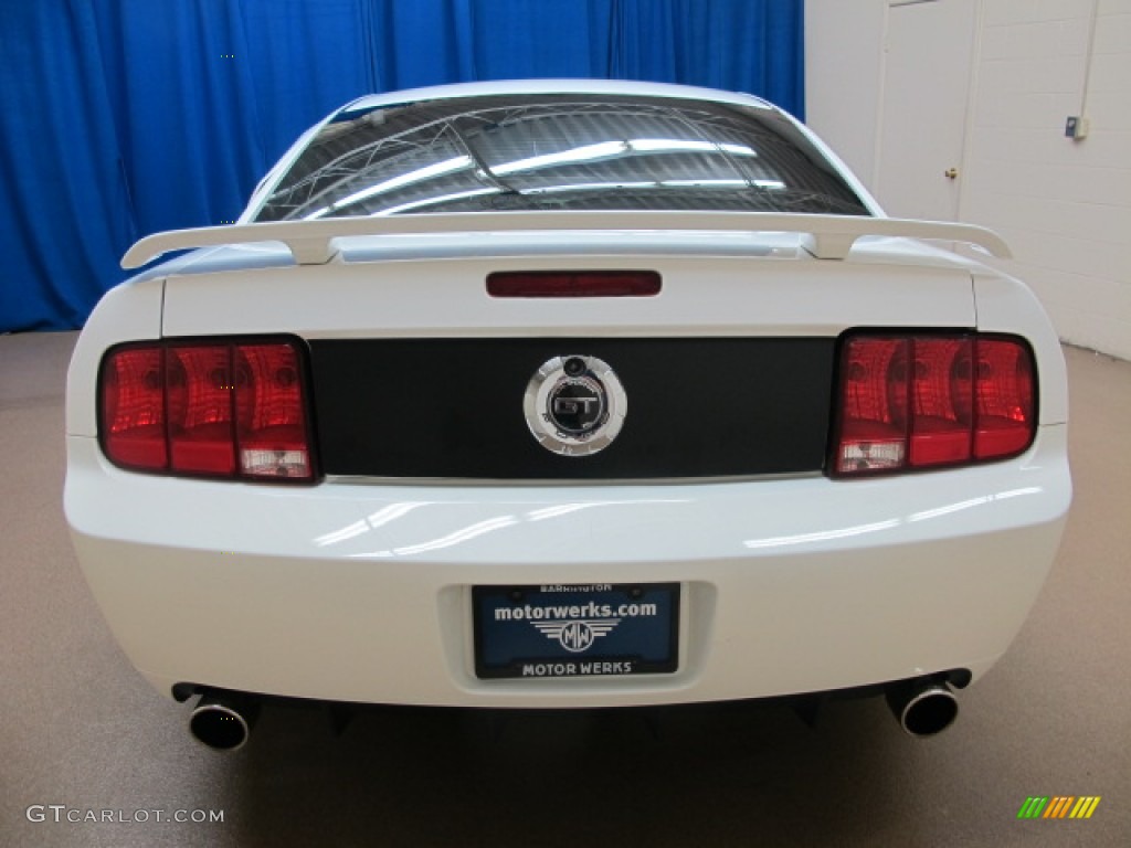 2007 Mustang GT/CS California Special Coupe - Performance White / Black/Dove Accent photo #7