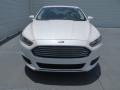 2013 White Platinum Metallic Tri-coat Ford Fusion SE 1.6 EcoBoost  photo #8