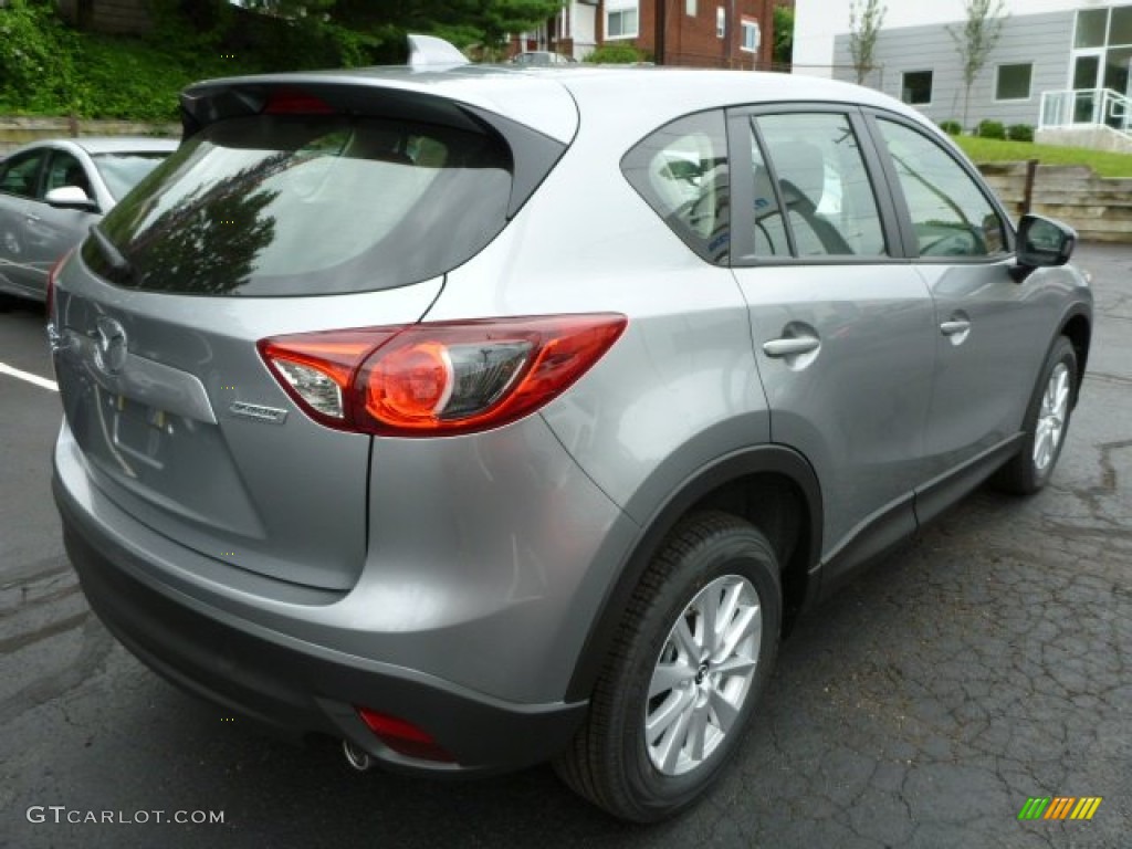 Liquid Silver Metallic 2014 Mazda CX-5 Sport AWD Exterior Photo #83443800