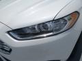 2013 White Platinum Metallic Tri-coat Ford Fusion SE 1.6 EcoBoost  photo #9