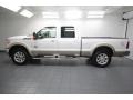 White Platinum Metallic Tri-Coat - F250 Super Duty Lariat Crew Cab 4x4 Photo No. 2