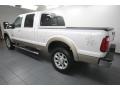 White Platinum Metallic Tri-Coat - F250 Super Duty Lariat Crew Cab 4x4 Photo No. 5