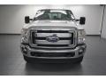 White Platinum Metallic Tri-Coat - F250 Super Duty Lariat Crew Cab 4x4 Photo No. 6