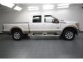 White Platinum Metallic Tri-Coat - F250 Super Duty Lariat Crew Cab 4x4 Photo No. 7