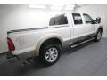 White Platinum Metallic Tri-Coat - F250 Super Duty Lariat Crew Cab 4x4 Photo No. 11