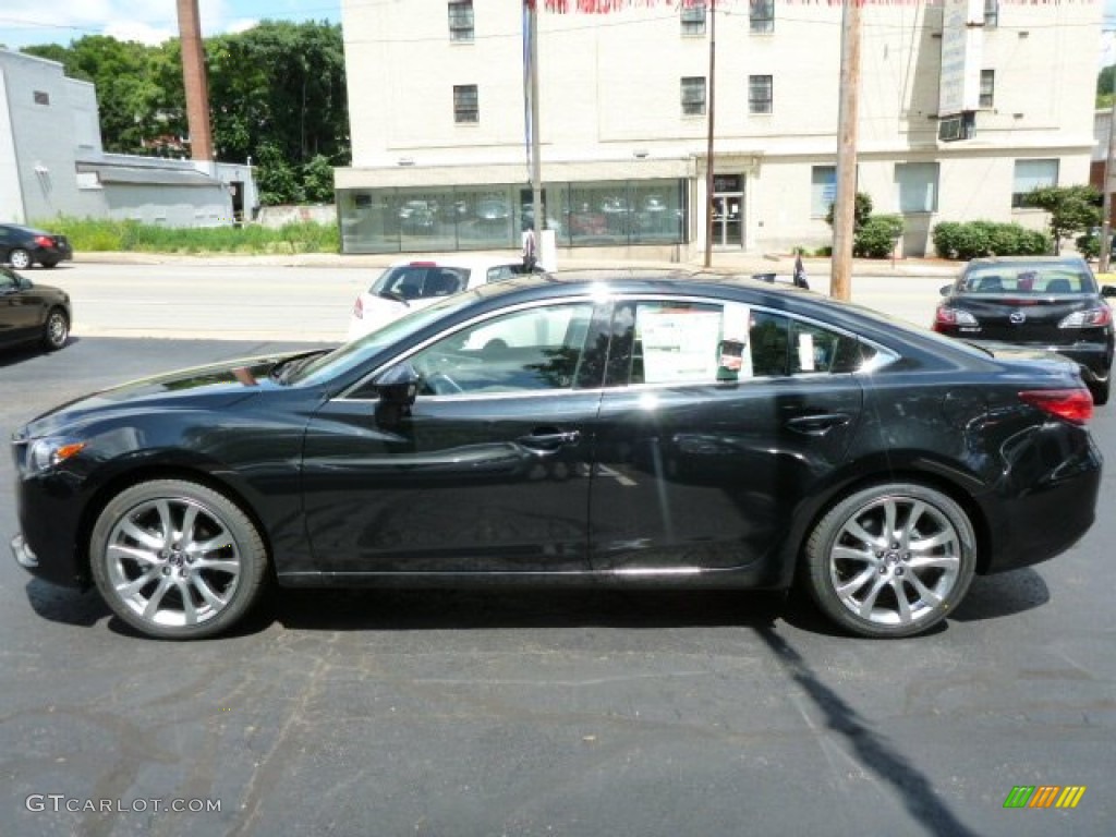 Jet Black Mica 2014 Mazda MAZDA6 Grand Touring Exterior Photo #83444118