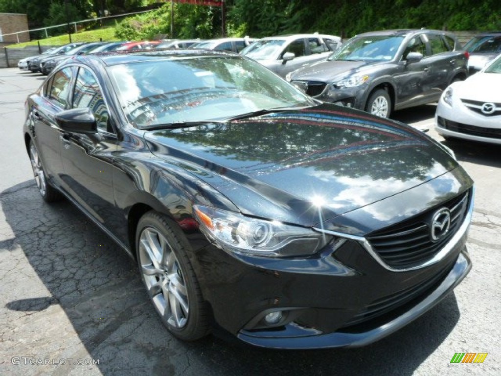 Jet Black Mica 2014 Mazda MAZDA6 Grand Touring Exterior Photo #83444242