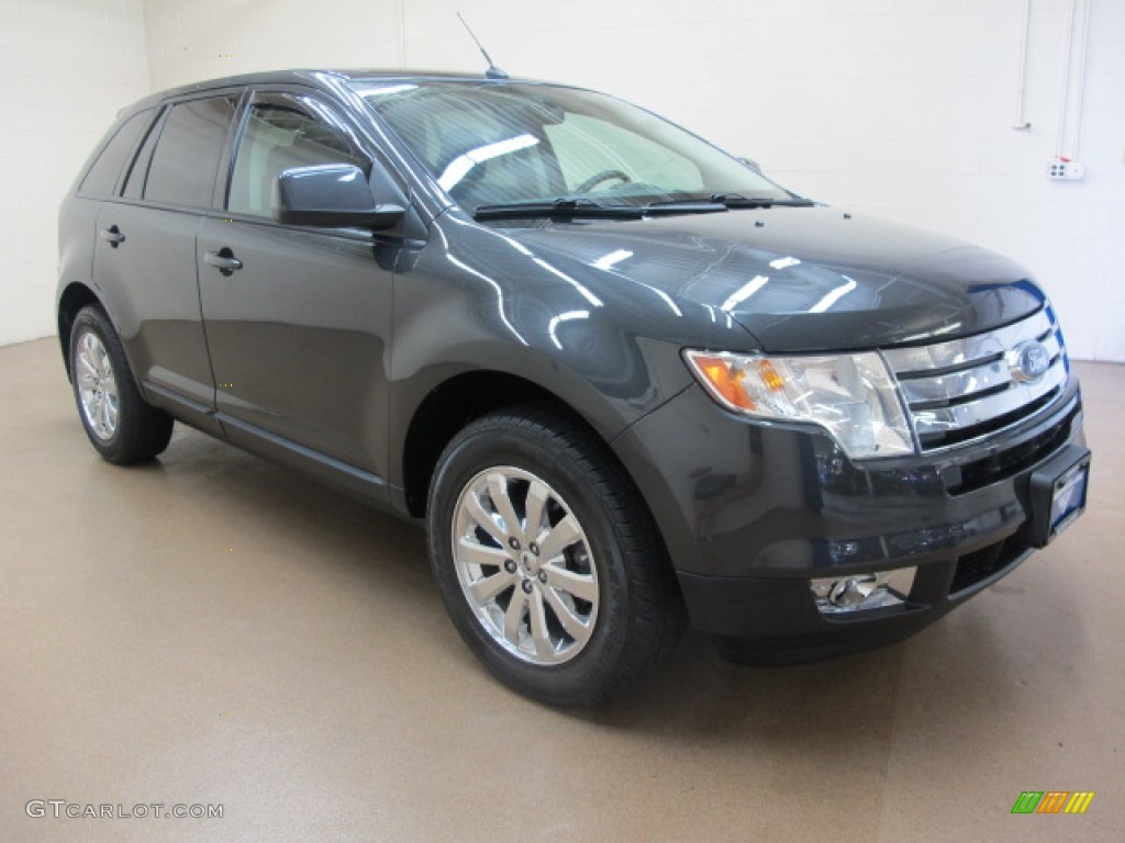 2007 Edge SEL Plus AWD - Carbon Metallic / Charcoal Black photo #1