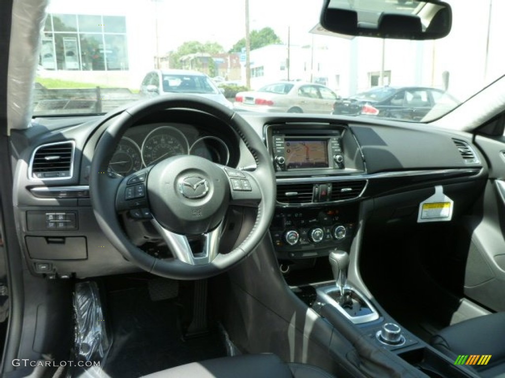 2014 Mazda MAZDA6 Grand Touring Black Dashboard Photo #83444336