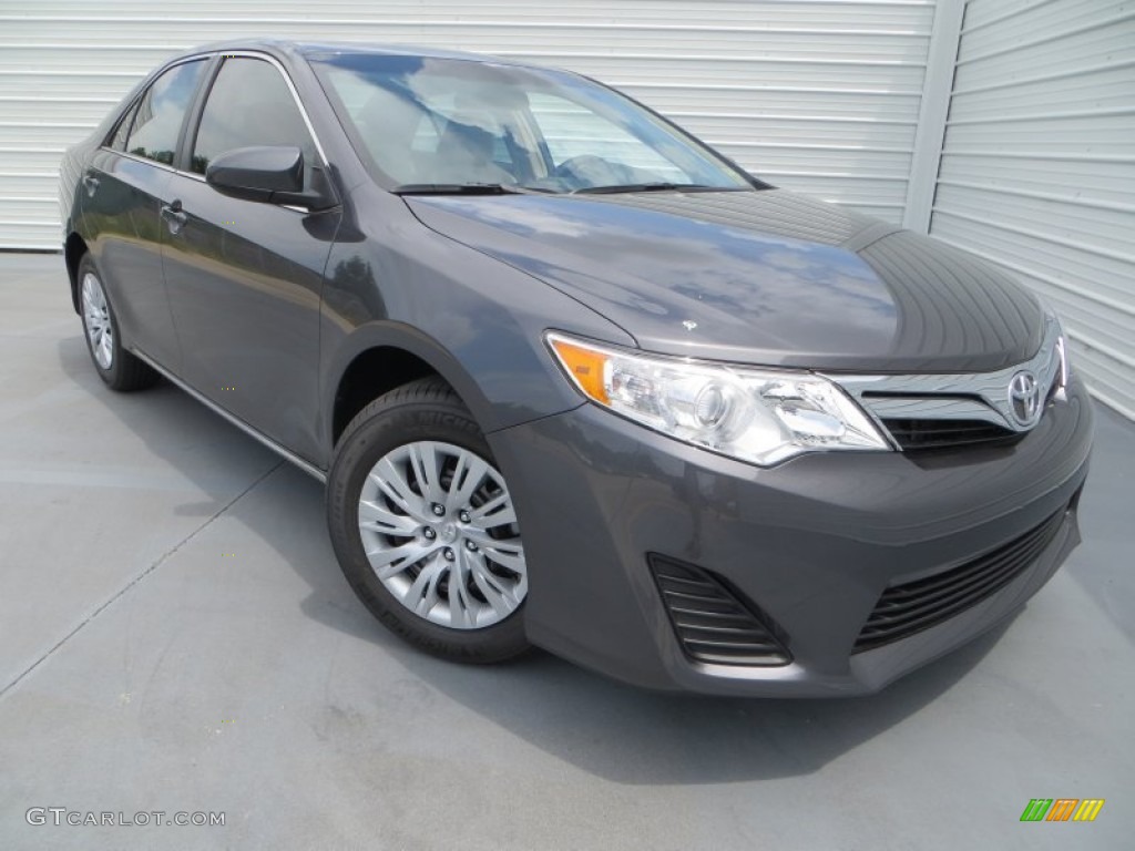 2013 Camry LE - Magnetic Gray Metallic / Ivory photo #1